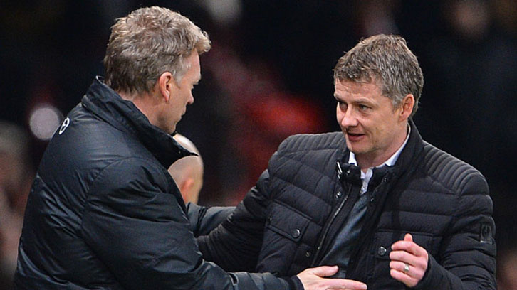 Moyes and Solskjaer