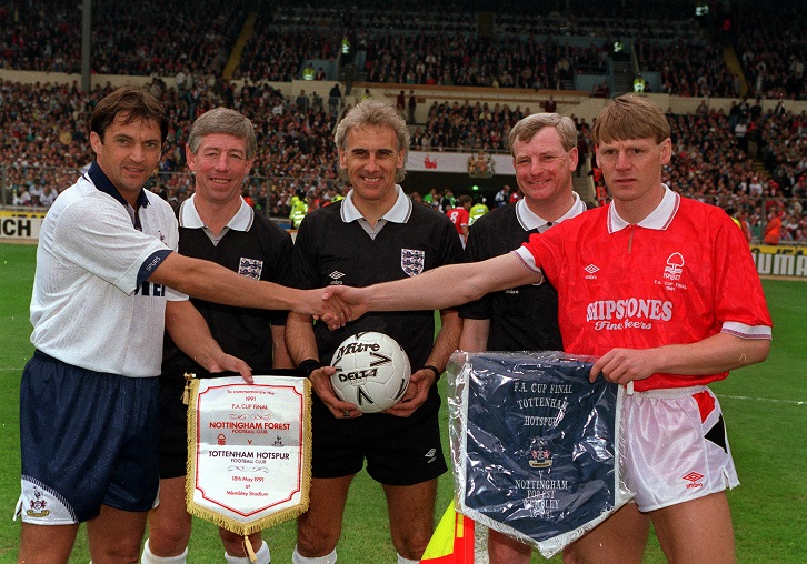 Stuart Pearce captained Nottingham Forest to the 1991 FA Cup final