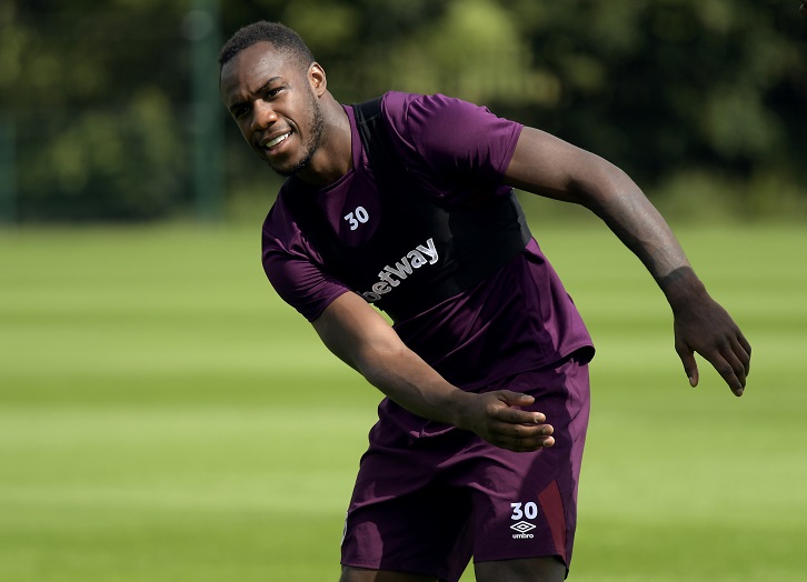 Michail Antonio is back in first-team training