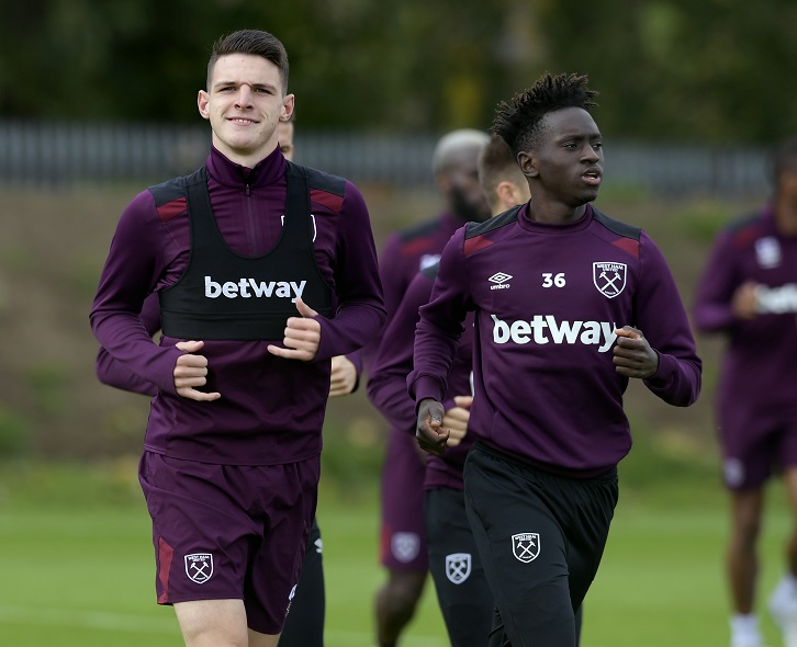 Declan Rice and Domingos Quina could feature against Bolton Wanderers