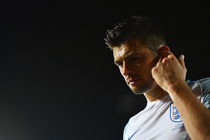 Aaron Cresswell enjoyed his full England debut in Lithuania