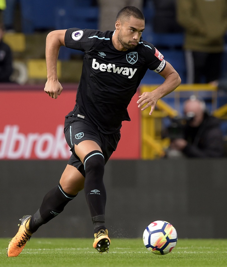 Winston Reid in action at Burnley