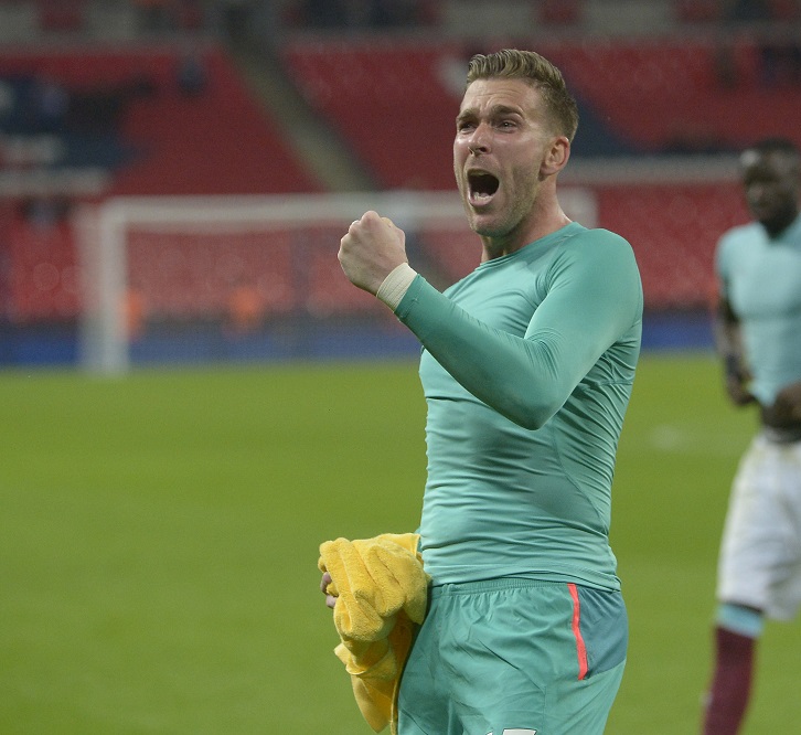 Adrian made four vital saves to deny Spurs at Wembley