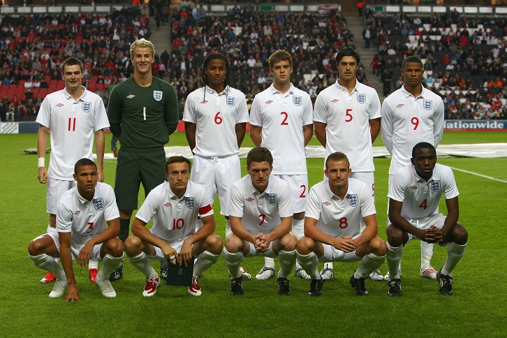 Joe Hart and Mark Noble