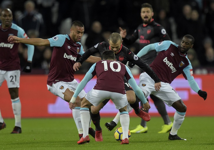 West Ham United worked their socks off to keep Arsenal at bay