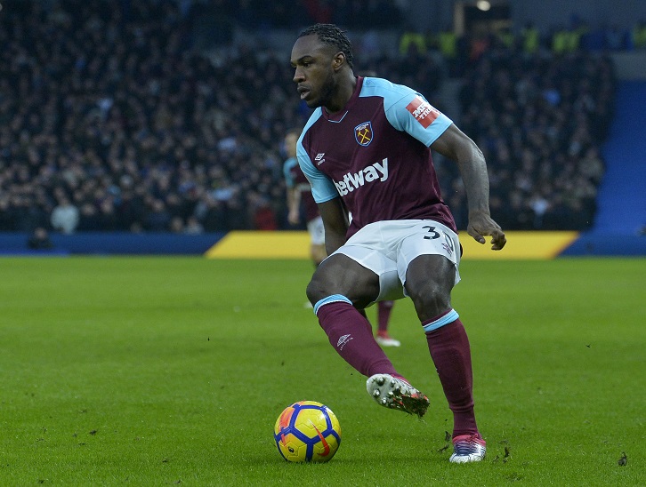 Michail Antonio returned to first-team duty after injury on Saturday