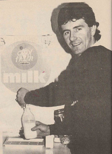 Ray Stewart in Hammers News in 1987