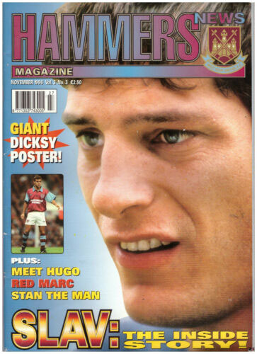 Hammers News with Slaven Bilic on the cover