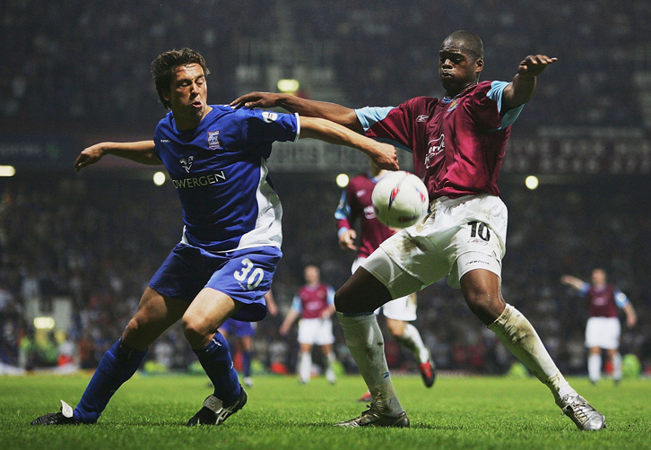 Marlon Harewood in action against Ipswich