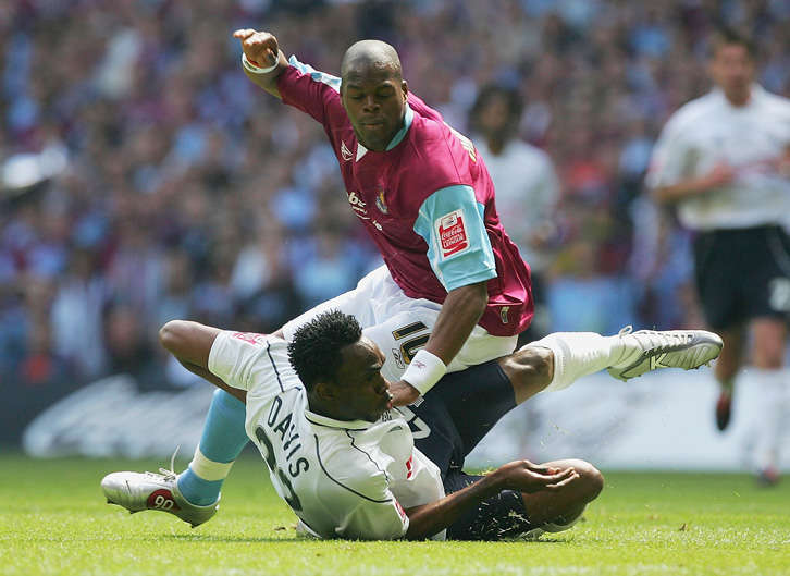 Marlon Harewood in action against Preston