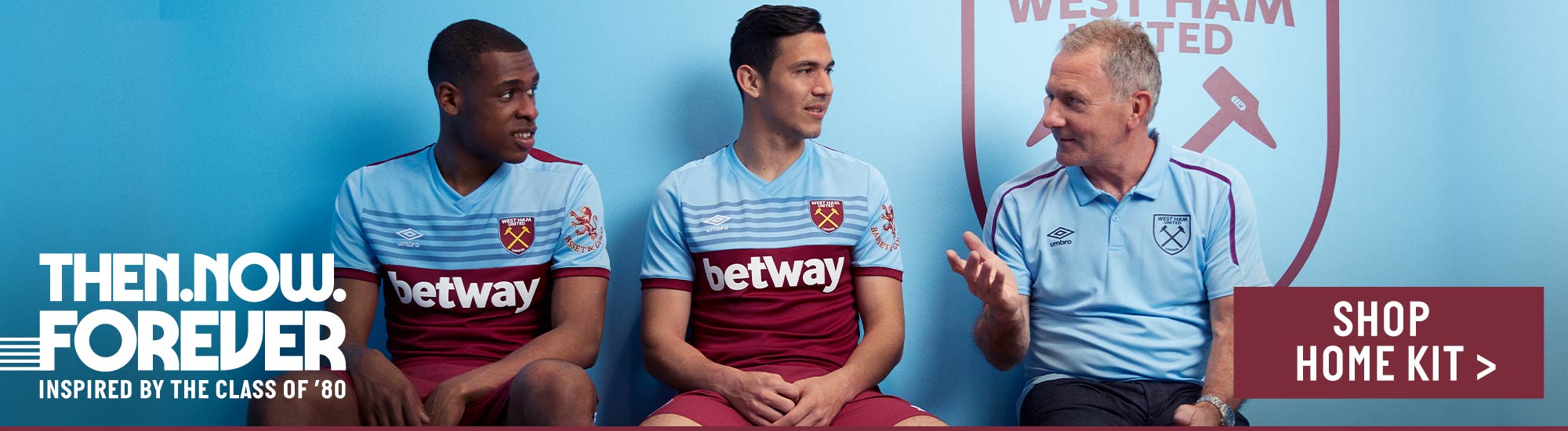 Buy home kit at the official West Ham store