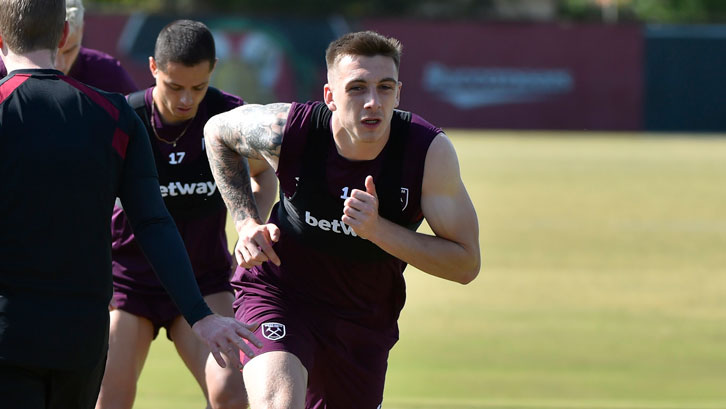 Jordan Hugill in training in Miami