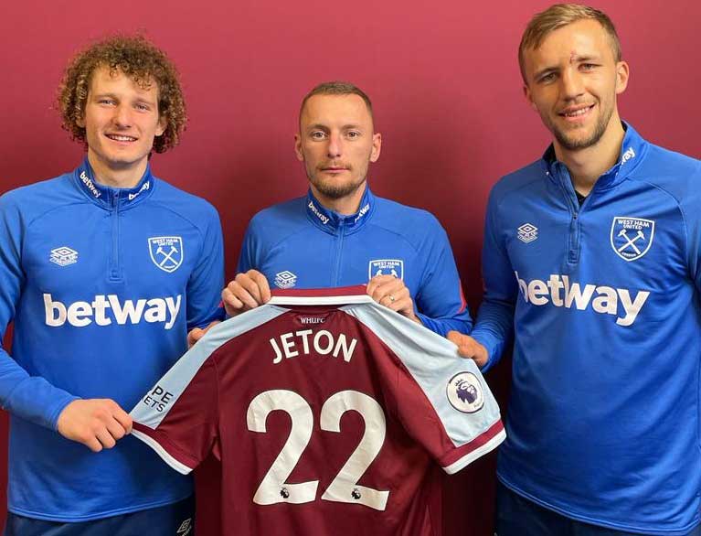 West Ham United partner with Jeton