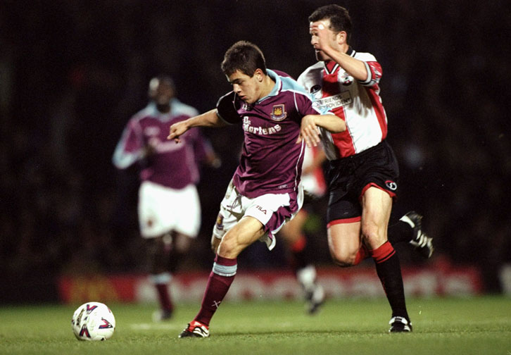 Joe Cole in action against Southampton