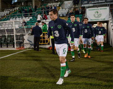 Cullen captains the U21 Ireland side