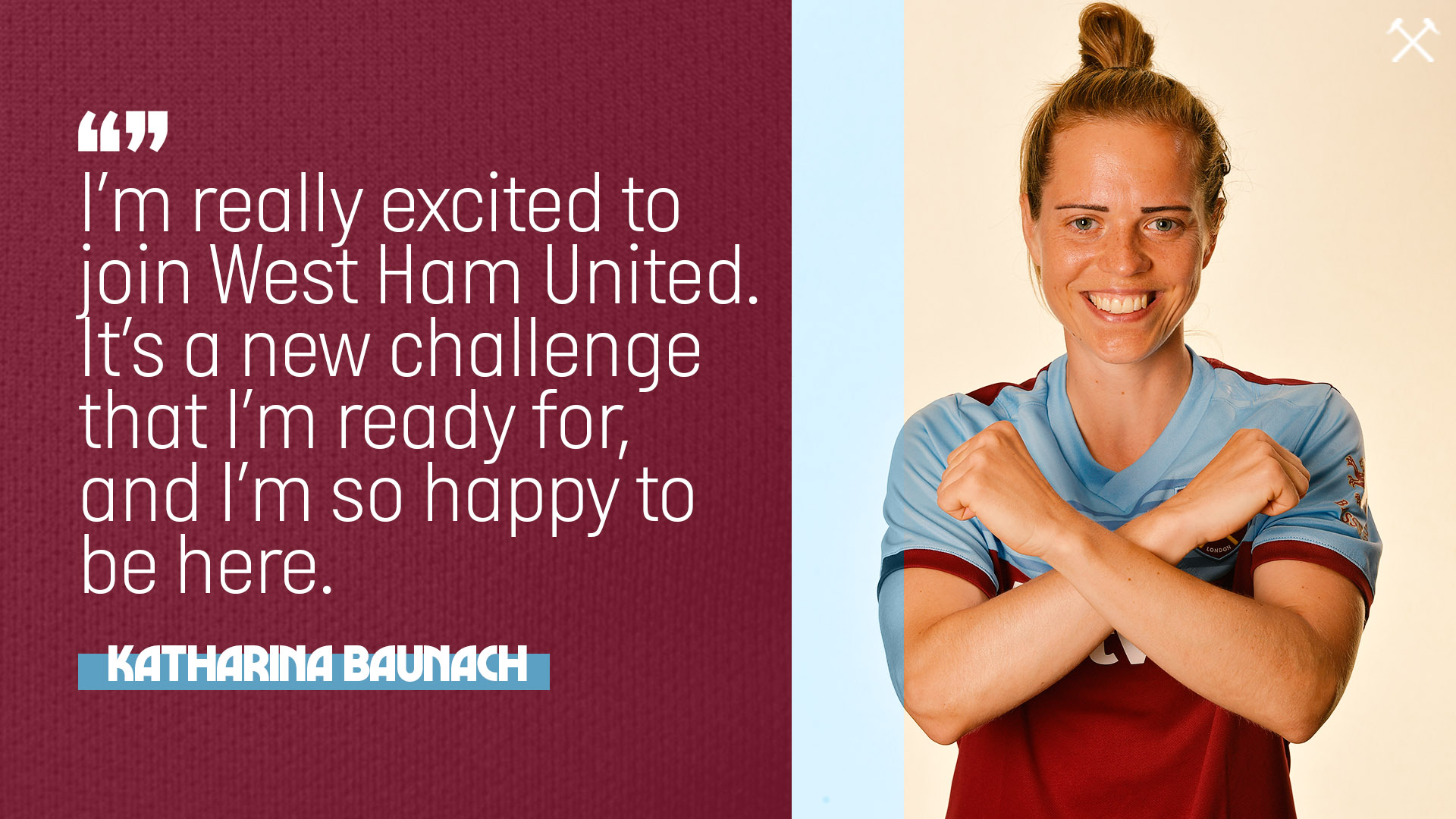 Katharina Baunach signs for West Ham United