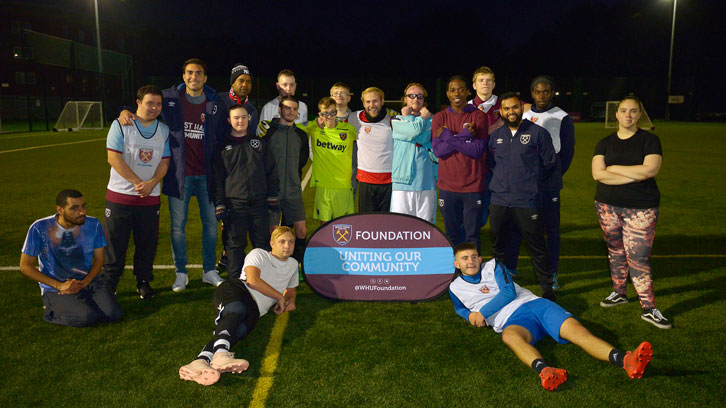 Roberto and Carlos Sanchez visited the Foundation HQ in Beckton