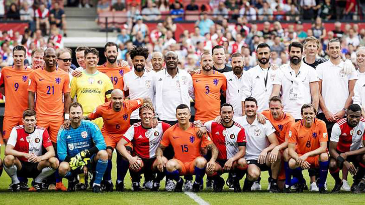Andy Carroll played in the Dirk Kuyt Testimonial