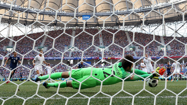 Lukasz Fabianski made three important first-half saves against Japan