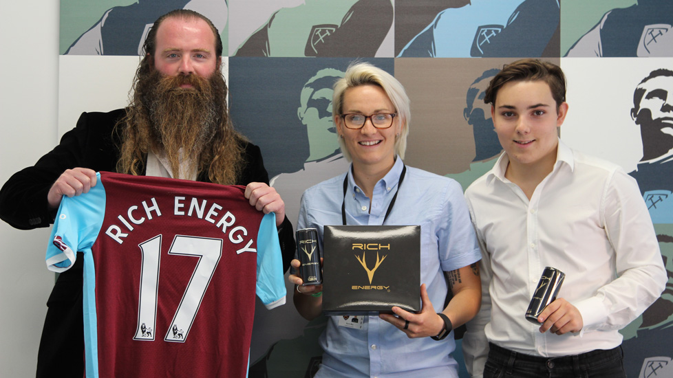West Ham Ladies announce their partnership with Rich Energy