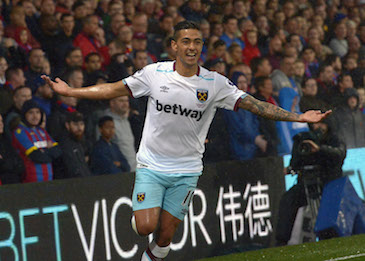 Lanzini hopes for a similar celebration on Saturday