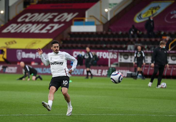 Manu Lanzini played well at Burnley