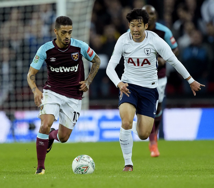 Manuel Lanzini had more touches than any other West Ham player