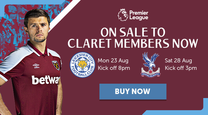 Leicester and Palace Claret Members Tickets promo