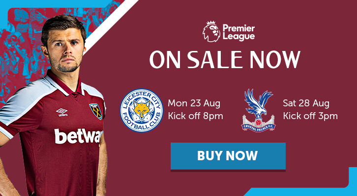 Leicester and Palace Tickets promo