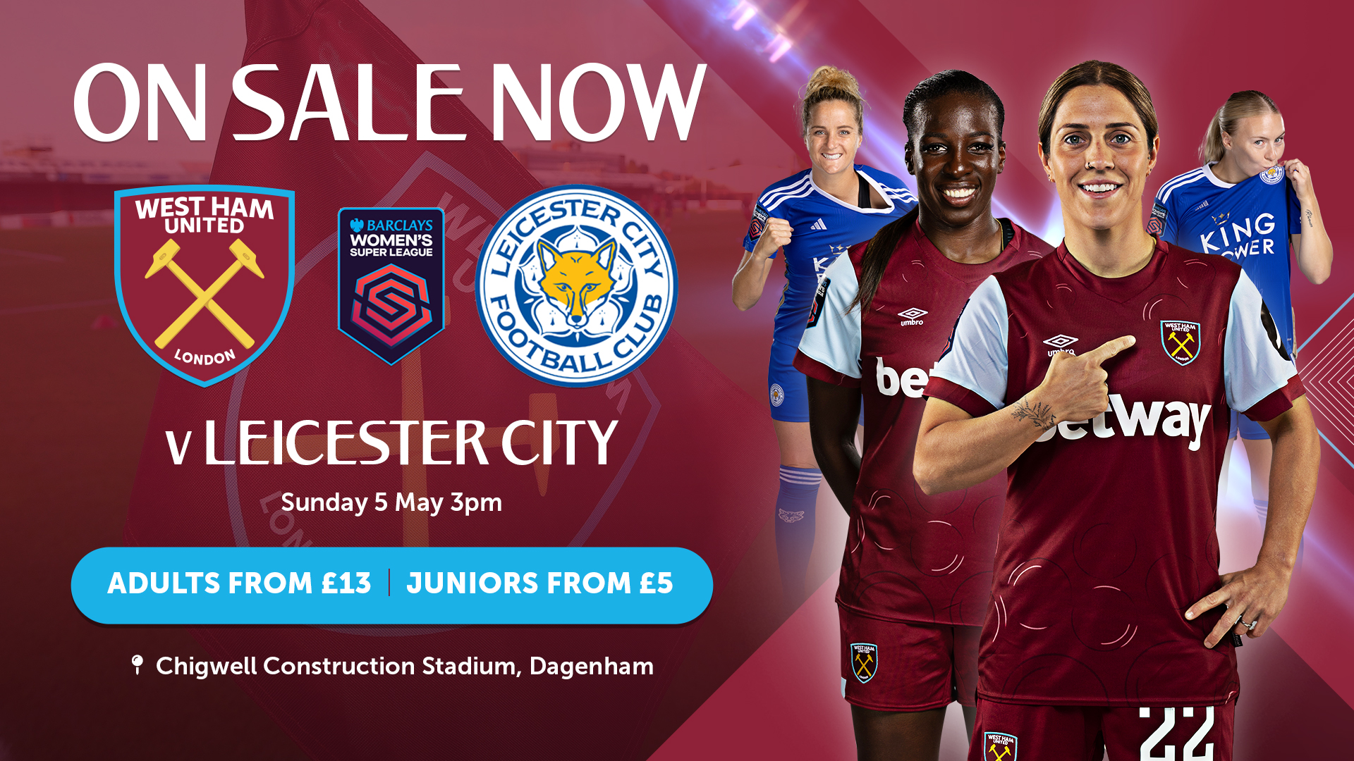 Leicester tickets 