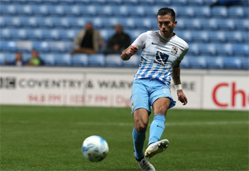 Lewis Page was in action for Coventry City