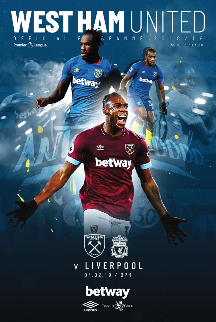 West Ham v Liverpool Programme