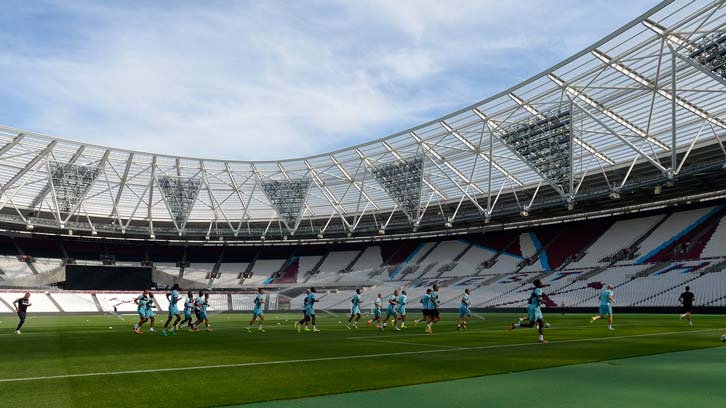 London Stadium pitch dimensions  West Ham United F.C.