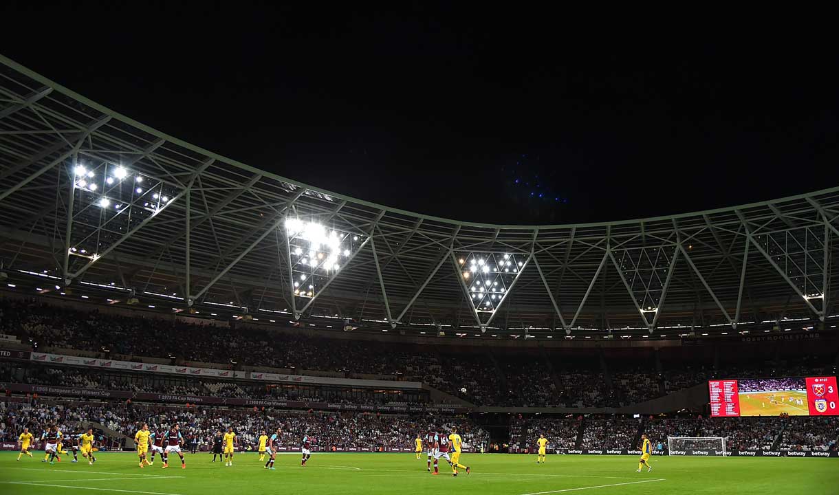 Action at London Stadium