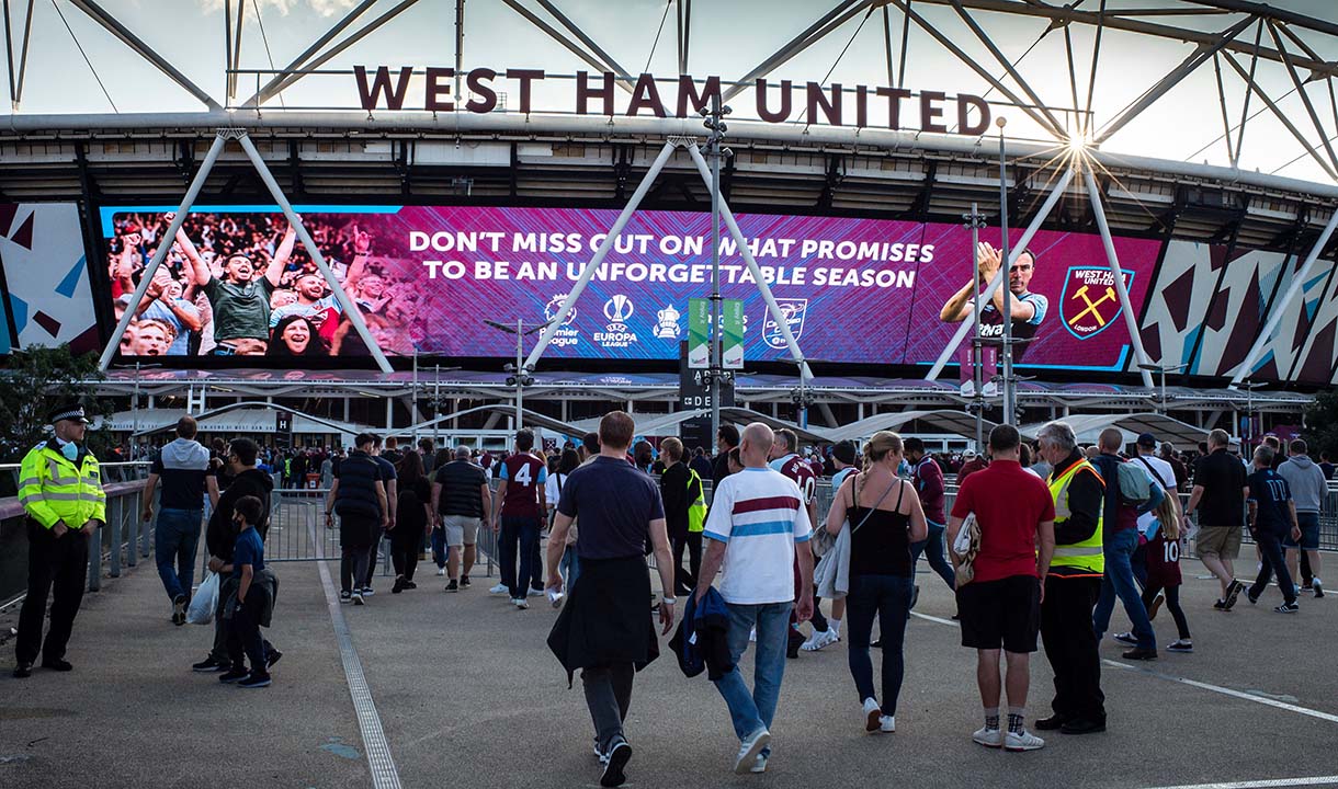 London Stadium general view