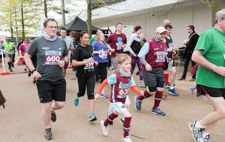 The Moore Family Foundation Fun Run was established in 2016