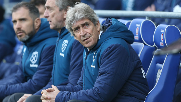 Manuel Pellegrini at Cardiff City Stadium