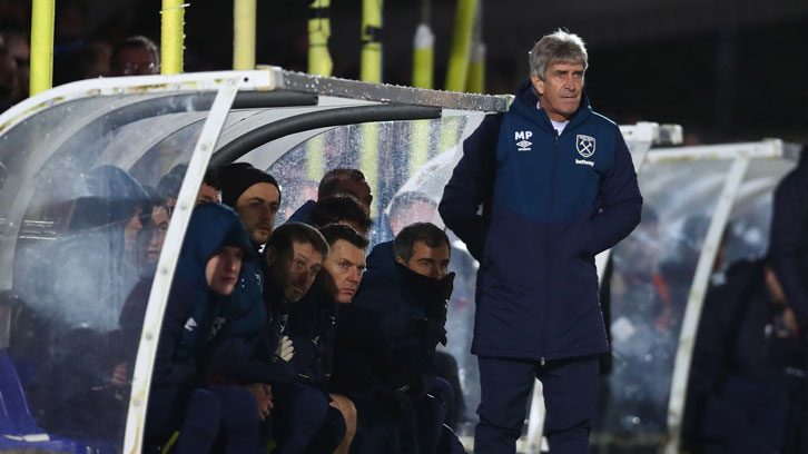 Manuel Pellegrini at AFC Wimbledon