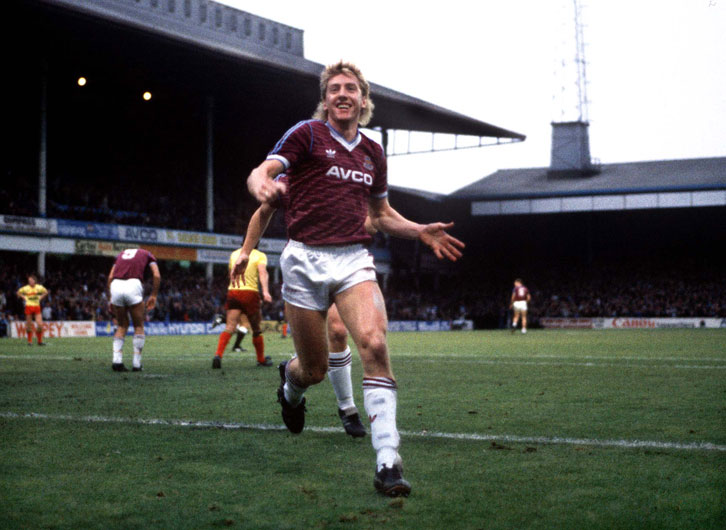 Frank McAvennie had a fantastic first season in Claret and Blue