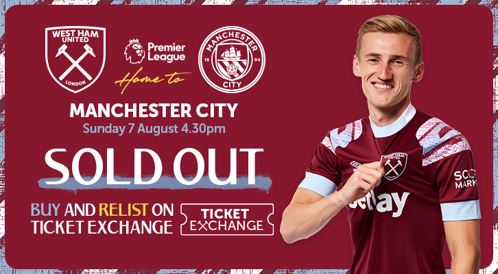 Exchange open sold out Man City game | West United F.C.