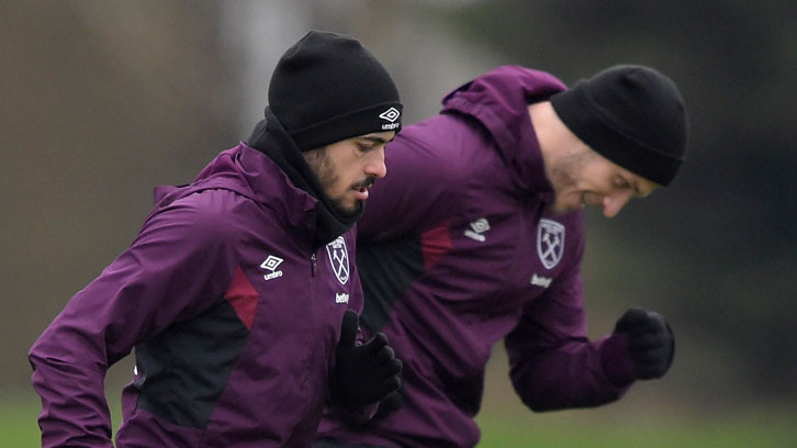 Manuel Lanzini and Marko Arnautovic have struck up a productive partnership