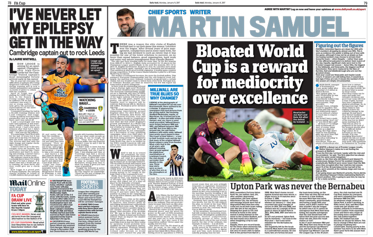 Martin Samuel column