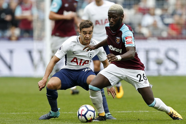 Arthur Masuaku takes the game to Tottenham Hotspur