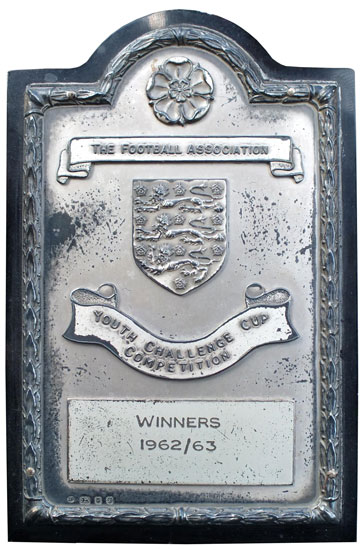 1963 FA Youth Cup winner's medal