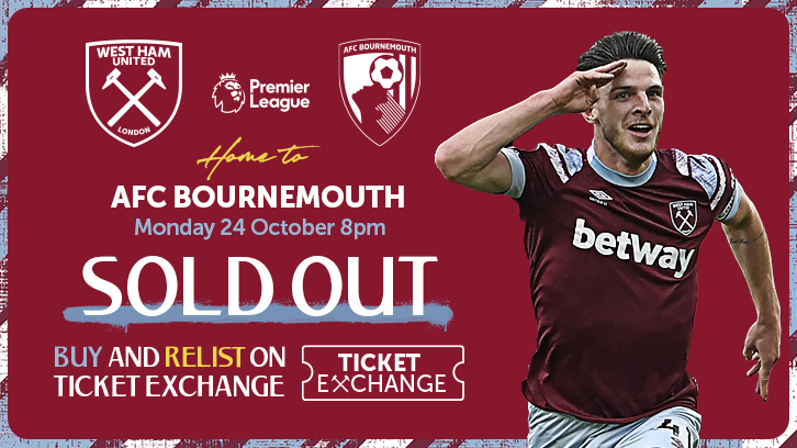 Ticket details: AFC Bournemouth v Blues