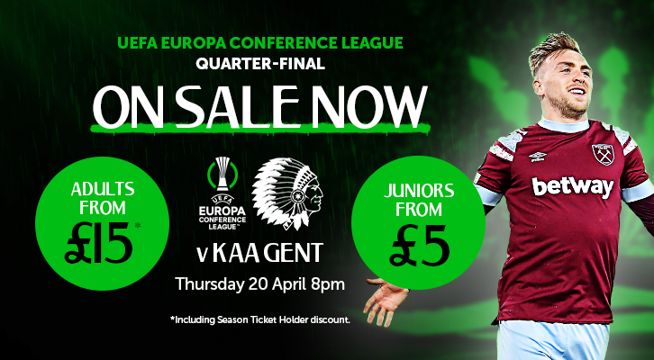 KAA Gent ticket graphic