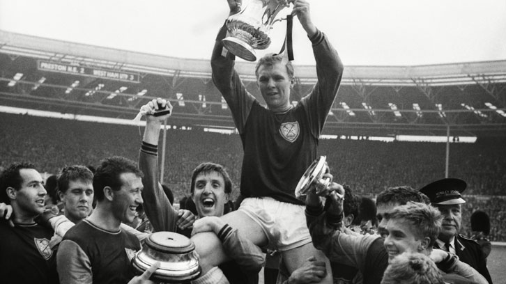 Bobby Moore captained West Ham United through the most successful period in the Club's 125-year history