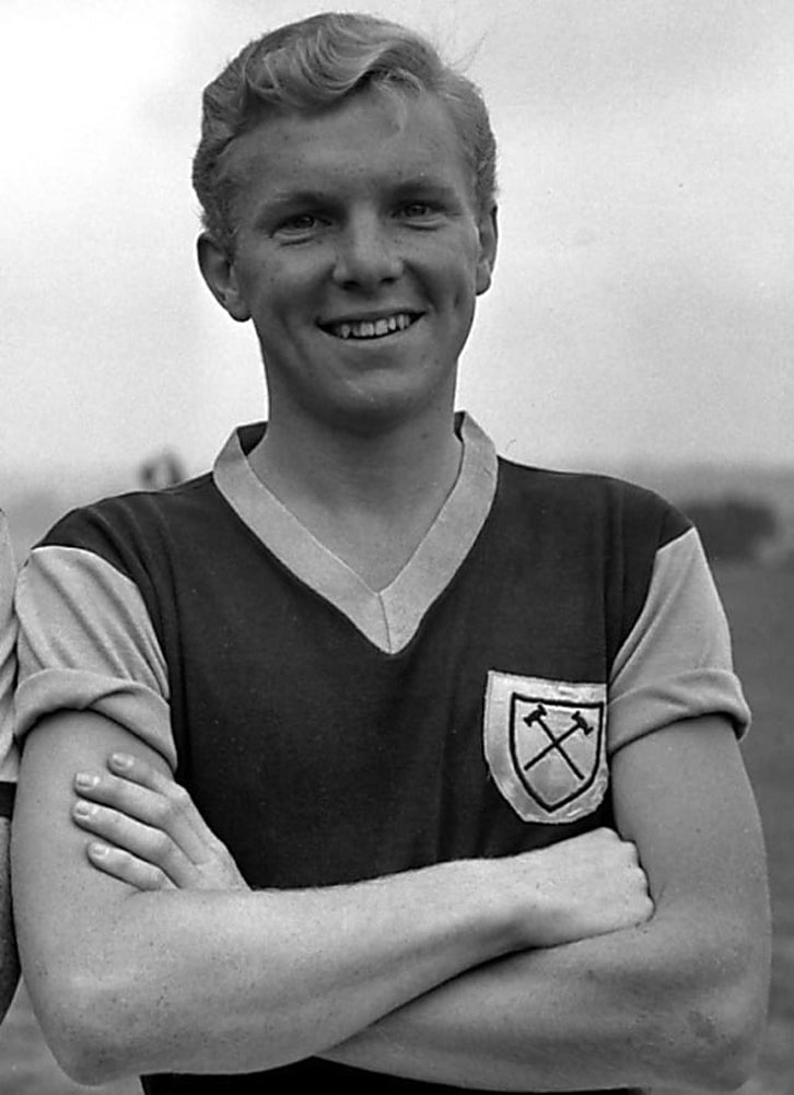 Bobby Moore in 1958