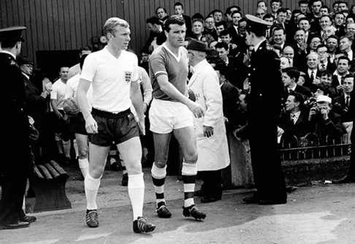 Bobby Moore and Noel Cantwell