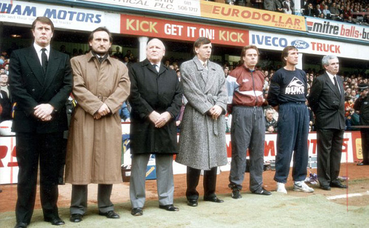 Bobby Moore's former teammates line up to pay tribute to him in March 1993
